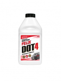 Жидкость тормозная FELIX  DOT-4 455г