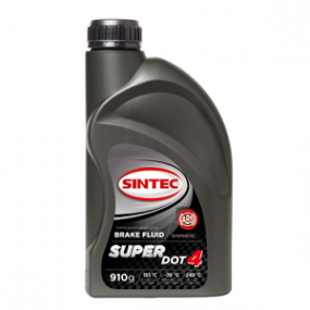 Жидкость тормозная Sintec SUPER DOT-4 910г