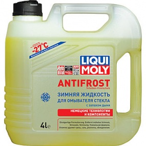 Зимняя жидкость для омывателя стекла LIQUI MOLY -27C 4л 