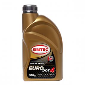 Жидкость тормозная Sintec EURO DOT-4 910г