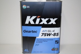 Масло Kixx Gear Oil HD GL-4 75W-85 4л