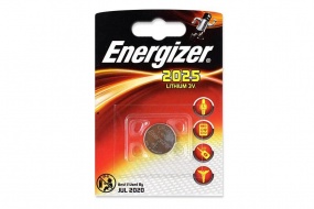 Батарейка  ENERGIZER  CR2025 1/10 Lithium