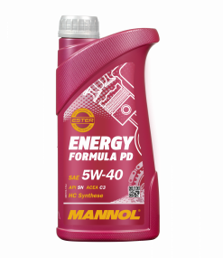 Масло "MANNOL" синтетическое ENERGY FORMULA PD SAE 5W-40 1л 7913