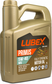 Масло моторное LUBEX PRIMUS MV 5W-40 CF/SN A3/B4 4л