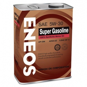 Масло ENEOS SUPER GASOLINE SM 5W-30 синтетика 4л