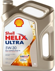 Масло SHELL Helix Ultra 5w30 синт., 4л