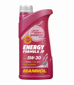 Масло "MANNOL" синтетическое ENERGY FORMULA JP SAE 5W-30 1л 7914