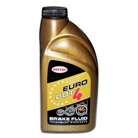 Жидкость тормозная Sintec EURO DOT-4 455г