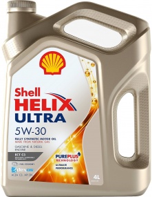 Масло SHELL Helix Ultra ЕСТ  5w30 C3 синт., 4л