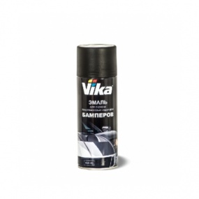 Эмаль VIKA для бампера черная 400мл