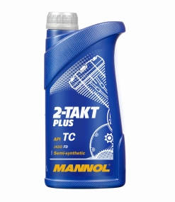 Масло "MANNOL" полусинтетическое 2-ТАКТ PLUS 1л 7204