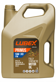 Масло моторное LUBEX PRIMUS FM 5W-30 CF/SL A5/B5 7л