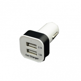 Зарядное устройство USB 2 выхода INTEGO C-21 белый