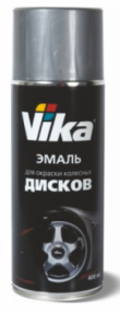 Эмаль VIKA для дисков серебристая 520мл