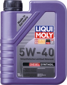 Масло LIQUI MOLY 5w40 Diesel Synthoil синт. 1л 