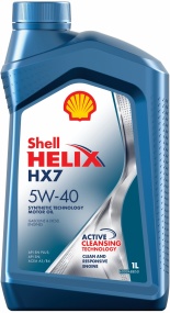 Масло SHELL HX7 5w40 п/синт.1л