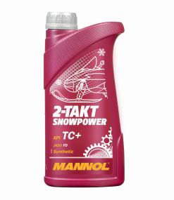 Масло "MANNOL" синтетическое 2-ТАКТ SNOWPOWER 1л 7201