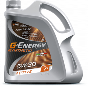 Масло G-Energy Synthetic Active 5W-30 4л