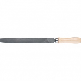 Напильник, 150 мм, плоский, деревянная ручка Сибртех