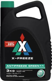 Антифриз Classic X-Freeze зеленый 3кг