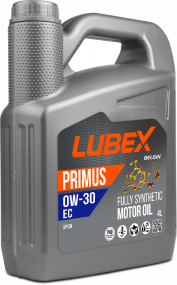 Масло моторное LUBEX PRIMUS EC 0W-30 SN 4л