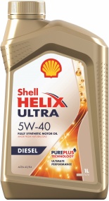 Масло SHELL Helix Ultra Diesel 5w40 синт., 1л