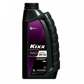 Масло Kixx PAO 5W-30 синт.  1л.