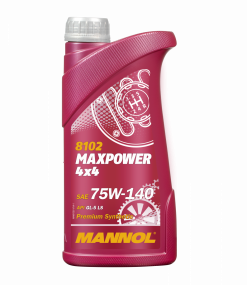 Масло трансм. син. MANNOL MAXPOWER GL-5 75W-140   1л 8102