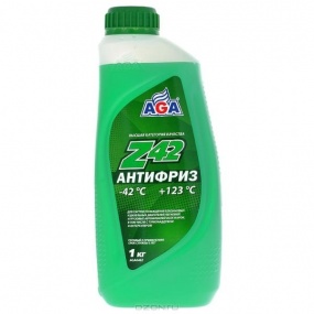 Антифриз "AGA048Z" зеленый 1кг