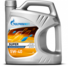 Масло Gazpromneft Super 5W-40 4л