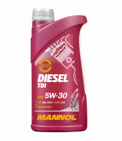 Масло "MANNOL" синтетическое DIESEL TDI SAE 5W-30 1л 7909