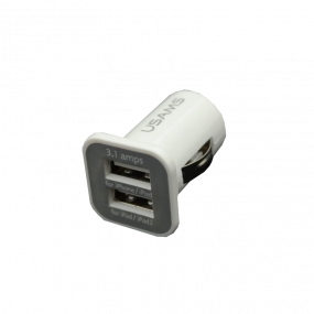 Зарядное устройство USB 2 выхода INTEGO C-23 белый