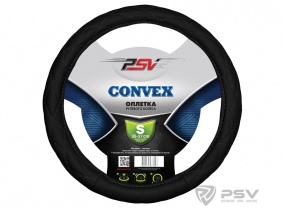 Оплетка руля CONVEX S черный "PSV"