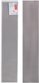 Сетка защитно-декоративная для радиатора "AIRLINE" 100*20, алюм., ячейки 10*4 мм, черная