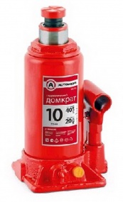 Домкрат бутылочный 10т  DG-10 AUTOPROFI РРЦ