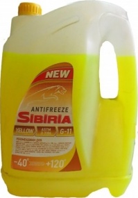 Антифриз SIBIRIA -40 желтый 10кг