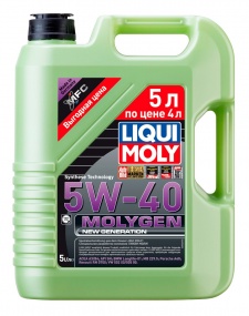 Масло LIQUI MOLY 5w40 Molygen New Generation синт. 5л 