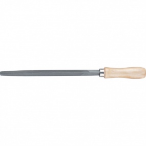 Напильник, 150 мм, трехгранный, деревянная ручка Сибртех
