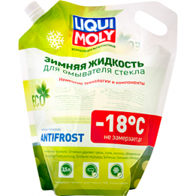 Зимняя жидкость для омывателя стекла LIQUI MOLY -18C 3.5 л дой-пак