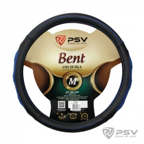 Оплетка руля BENT Fiber черно-синий М "PSV"