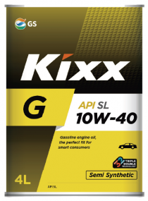 Масло Kixx G SN  10W-40 п/с 4л