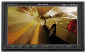 Автомагнитола Soundmax SM-CMMD6511G (2DIN, дисплей 7'', ТВ-тюнер, GPS,CD, DVD, MP3,USB)