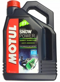 Масло для снегоходов MOTUL Snowpower 2T Technosynthese® 4л
