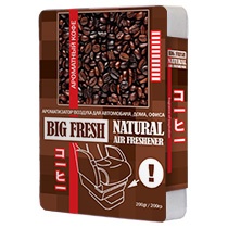 Ароматизатор  FKVJP "Big Fresh" ароматный кофе