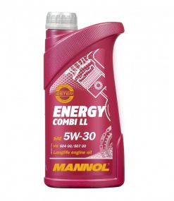 Масло "MANNOL" синтетическое Energy Combil Long Life 5w30 синт., 1л 7907