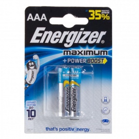 Батарейка  ENERGIZER  E92 ААА 2/12 MAX Plus  