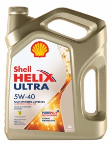 Масло SHELL Helix Ultra 5w40 синт.4л