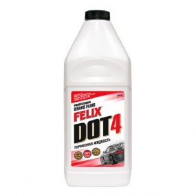 Жидкость тормозная FELIX DOT-4  910г