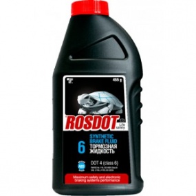 Жидкость тормозная "ROSDOT 6" 455г