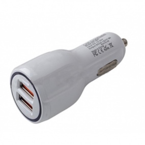 Автомобильное зарядное устройство 2 порта UC-123 Quick Charge (2,4А) USB AVS
